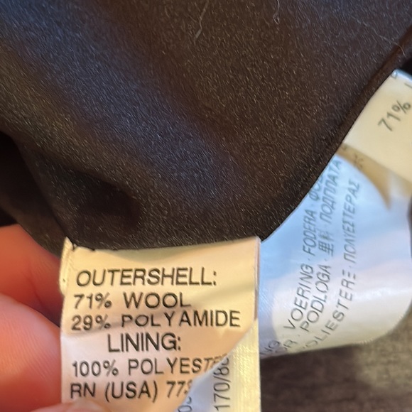 Zara Mock Neck Wool Dress - Picture 5 of 8